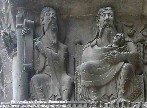 LADO OESTE DEL PORTAL-PROFETA Y EL SENO DE ABRAHAM